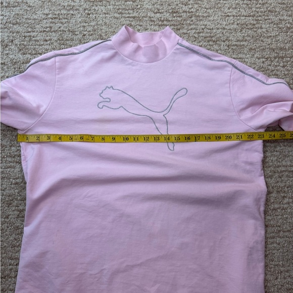 Puma Light Pink Long Sleeve Dress Size Medium - Picture 16 of 17